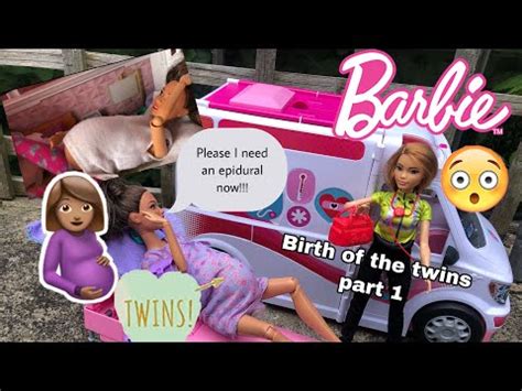 barbie is pregnant video|Pregnant barbie doll goes in to Labor!! Emergency situation.